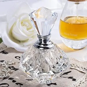 H&D Clear Art Carved Crystal Empty Mini Refillable Perfume Bottle 5ml Style*3 - product information 5