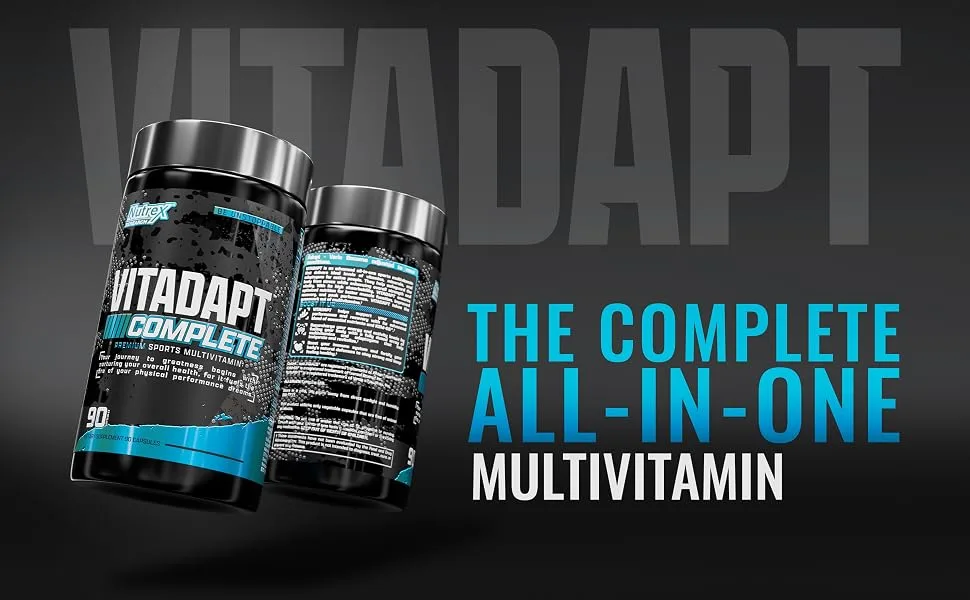 Nutrex Research Vitadapt Complete Sports Multivitamin 90 Tablets - Nutrex Research Vitadapt Sports Multivitamin For Men Women