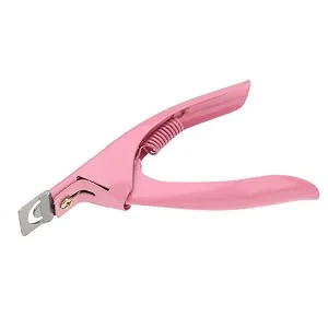 Pink Nail Clipper Manicure Tool Acrylic Gel False Nail Clipper/Edger Tips Nail Professional by Boolavard TM - Nagelhautschneider
