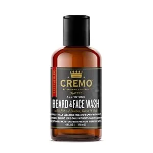Cremo Reserve Collection Beard & Face Wash Distiller's Blend Reserve Blend 4 fl oz (118 ml) - beard