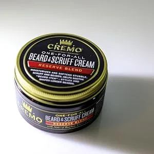 Cremo Reserve Collection Beard and Scruff Cream Distiller's Blend Reserve Blend 4 oz (113 g) - beard