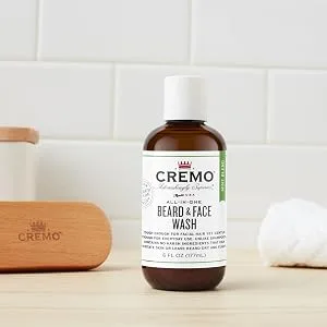 Cremo All-In-One Beard & Face Wash Mint Blend 6 fl oz (177 ml) - beard