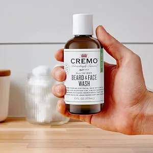 Cremo All-In-One Beard & Face Wash Mint Blend 6 fl oz (177 ml) - beard