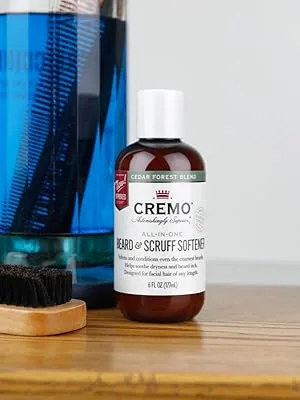Cremo All-In-One Beard & Scruff Softener Cedar Forest 6 fl oz (177 ml) - beard