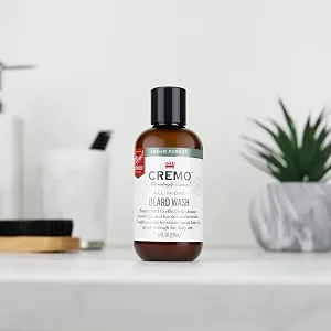 Cremo All-In-One Beard & Face Wash Cedar Forest Blend 6 fl oz (177 ml) - beard