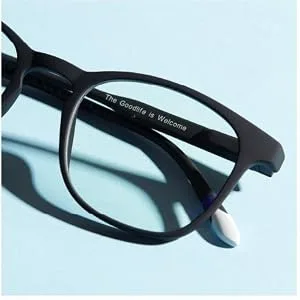 BARNER - Blue light glasses Dalston for the computer - Glasses with blue light filter for men and women Black Noir - rahmen