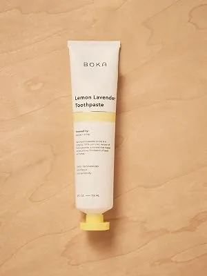 Boka Toothpaste Lemon Lavender  4 oz (118 ml) - Lemon Lavender