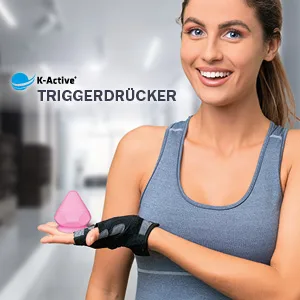 K-Active trigger press | trigger point press with suction cup including bag | targeted release of tension (dusty grey) - Triggerdrücker_2