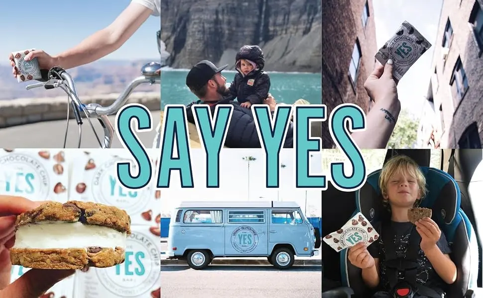 Yes Bar Snack Bar Macadamia Chocolate 6 Bars 1.4 oz Each - say yes