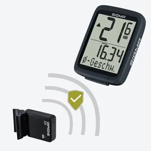 Sigma Sport BC 8.0 WL bike computer wirelessly with 8 functions - bicycle speedometer without cable waterproof speed meter & kilometer meter bicycle axis wireless speedometer bike accessories unique - product information 4