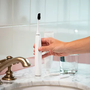 Boka Replacement Heads White 2 Pack - boka health electric toothbrush charcoal bristles rechargeable remove plaque bacteria dentist