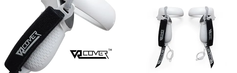 VR Cover Controller Grips for Meta/Oculus Quest 2 (Light Grey) - VR Cover Controller Grips for Oculus Quest 2 (Light Grey)