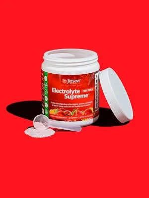 Jigsaw Health Electrolyte Supreme Fruit Punch 7.87 oz (222 g) - Hero Shot