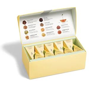 Tea Forte Presentation Box Presentation Box Tea Sampler Gift Set 20 Assorted Variety Handcrafted Pyramid Tea Infuser Bags (Herbal Retreat) - product information 2