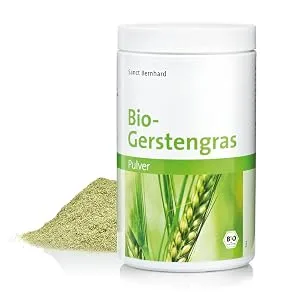 Sanct Bernhard Organic Barley Grass Powder Extra Quality Content 400 g DE- KO-001 - gerstengras