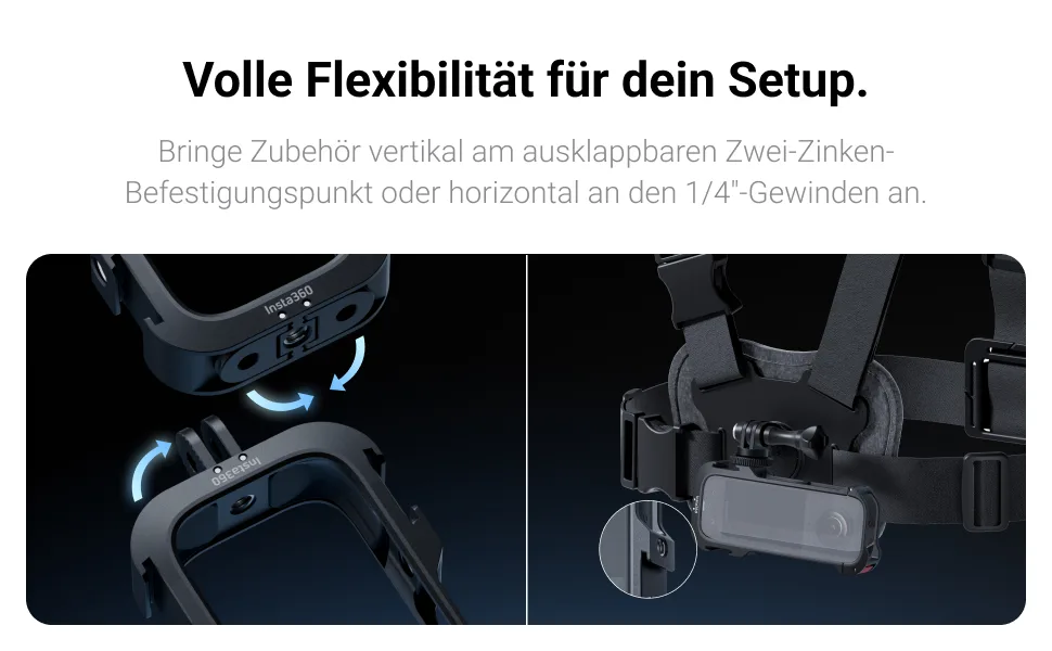 Insta360 x4 multifunctional framework - Insta360 Multifunktions- rahmen