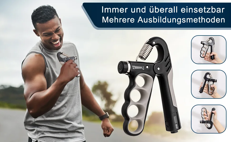 Hand trainer finger trainer set adjustable hand trainer & finger trainer forearm training device fingerstrecker finger coach Occupational therapy - hand training