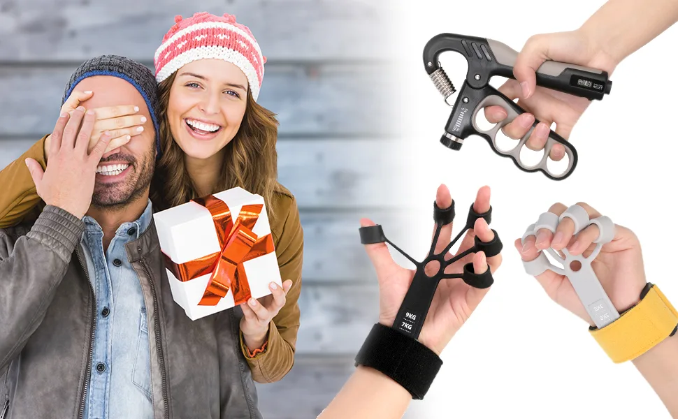 Hand trainer finger trainer set adjustable hand trainer & finger trainer forearm training device fingerstrecker finger coach Occupational therapy - handtrainer