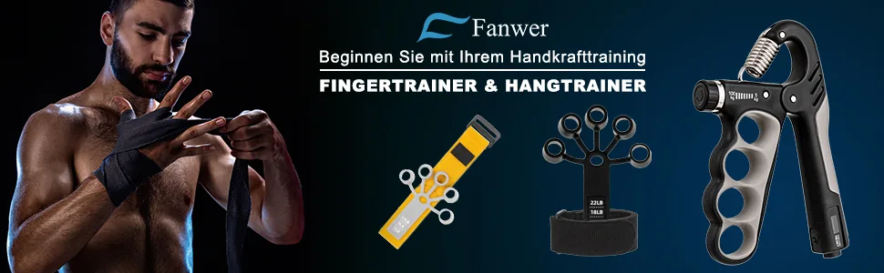 Hand trainer finger trainer set adjustable hand trainer & finger trainer forearm training device fingerstrecker finger coach Occupational therapy - handtrainer fingertrainer