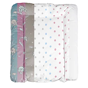 Baby'nness waterproof changing pad - high -quality wipeable easy to clean - expand your changing area with diaper documents - dotted pink 50x70 cm 500 cm dotetrosa - babyness
