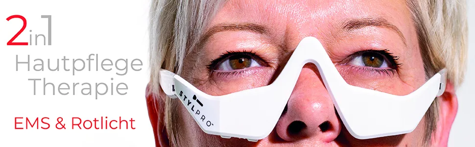 Stylpro Spec-Tacular EMS glasses - 2in1 Hautfplege Theraphie
