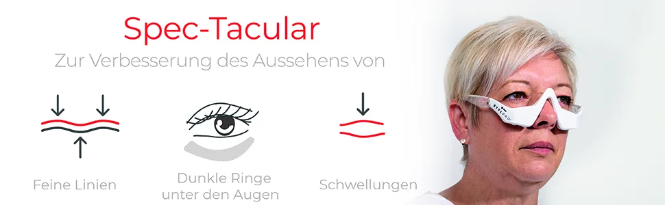 Stylpro Spec-Tacular EMS glasses - STYLIDEAS, Faltenreduzierung & Linderung von Schwellungen