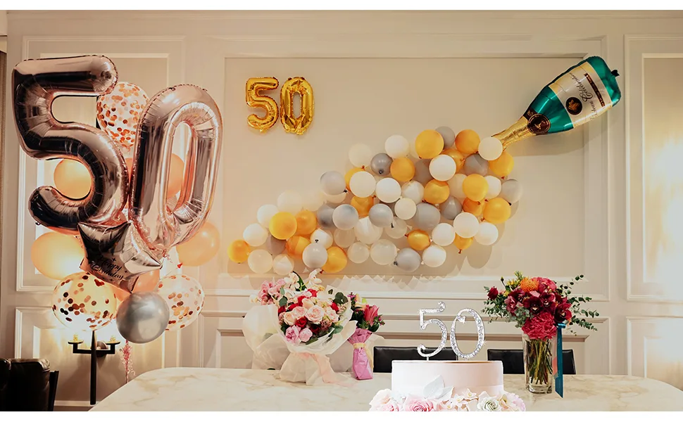 ENSTAB 0-9 Cake Decoration Silver Rhinestones Happy Birthday Cake Topper Anniversary Cake Decoration (3) SHINY-10 Silver-3 - product information 6