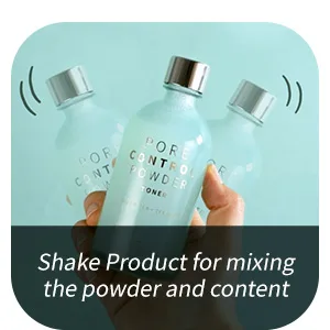 The Skin House Pore Control Powder Toner Green Tea + Tea Tree 130 ml - Shake