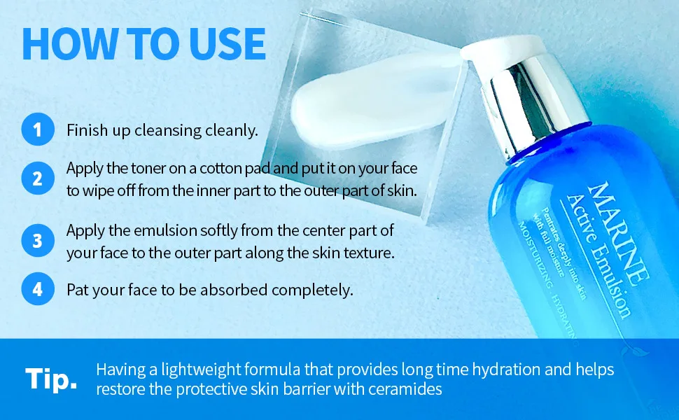 The Skin House Marine Active Emulsion 130 ml - how to use