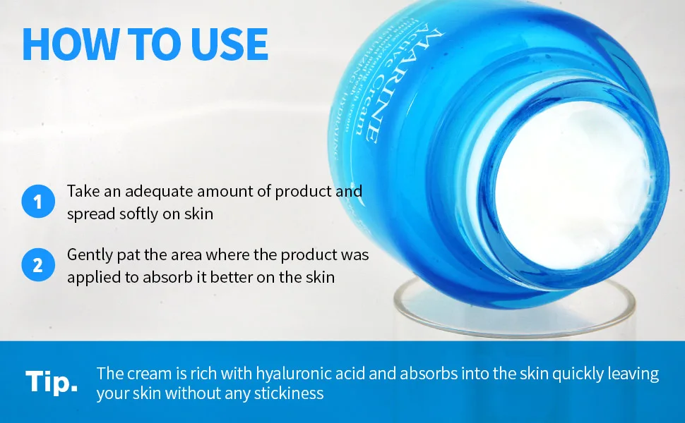 The Skin House Marine Active Cream  50 ml - how to use