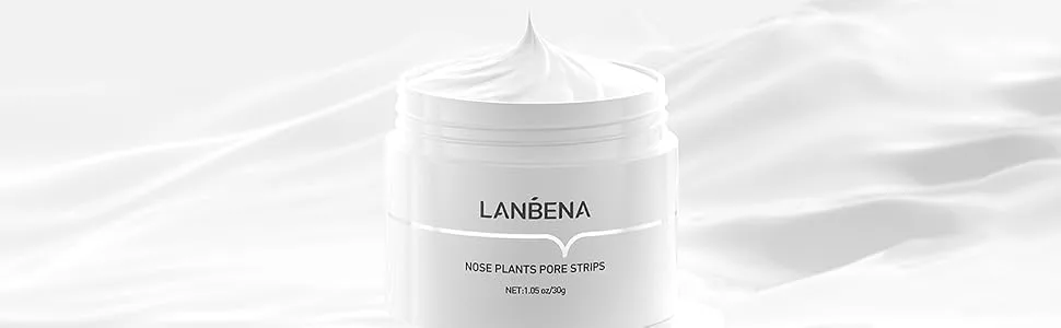 LANBENA Pore Strips Deep Cleansing for Face Nose Black Head Remover 10-15min Leaving Your Skin Fresh and Clean White-1 - product information 1
