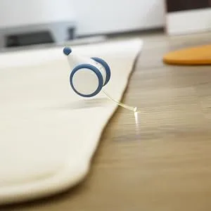 INF Cat Toy Electric Toy Mouse Toy Mice for Cats with USB Cable Interactive Toy Mouse with Glowing Tail Orange - work