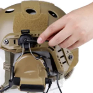 Yoidesu ARC adapter communication headset rail suspension ARC rail adapter for airsoft activities left right side headphone holder compatible for COMTAC - ARC-Adapter
