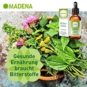 MADENA BitterGl ck Original with 18 bitter herb extracts Bitter substances drops 50 ml according to Hildegard von Bingen - product information 7