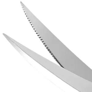 Nail scissors from Solingen with one -sided micro toothing made in Germany stainless steel rustproof footnail scissors with extra sharp and slightly curved cutting surface for manicure and pedicure 9.5 cm - Scharfe Schneiden Präziser Schnitt Nagelpflege
