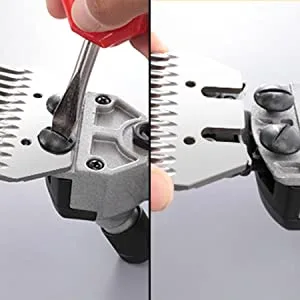 Dragro sheep scissors 500W professional electrical sheep scissors cattle care set 6-stage electrical electrical scissors for animals with thick fur sheep alpacas goats sheep clipper - product information 5