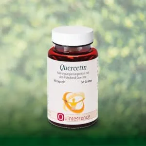 Quintessence quercetin high dose 60 x capsules quercetin 500mg per capsule vegan 100% pure material quality without dyes & other chemical additives - Quercetin von Quintessence