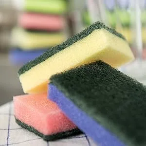 SIDCO Sponge 100 x Pot Scrubber Cleaning Sponge Pot Sponge Dishwashing Sponge Kitchen Sponge - Spülschwämme