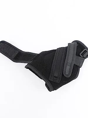 Thumb rail on the right for left & right arthritis or soft tissue injuries light and breathable stabilizing and not restrictive US solid product (children) X-Small (wrist circumference & GT 3.5 ") - thumb spica splint-3