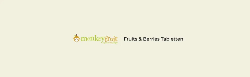 Mathilda's fruits and berries tabs with acai goji pomegranate blueberry and black currant by Monkeyfruit 800 tablets smoothie in a tablet (by vivanutria) - product information 2