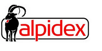ALPIDEX chocks set 10 pieces size 1-10 clamping device safety trad climbing clean climbing wire loop - ALPIDEX Logo