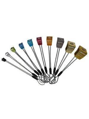 ALPIDEX chocks set 10 pieces size 1-10 clamping device safety trad climbing clean climbing wire loop - Klemmkeile