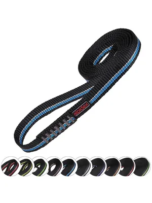 ALPIDEX webbing sling in different lengths 16 mm 22 kN round sling climbing polyamide 80 cm - ID 13621 Bandschlinge