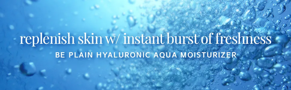 Beplain Hyaluronic Aqua Moisturizer 2.7 fl oz (80 ml) - replenish skin with instant burst of freshness be plain hyaluronic aqua moisturizer
