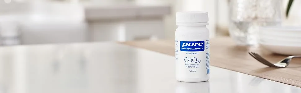 Pure Encapsulations - CoQ10 30 mg - Coenzyme Q10 in its biologically active form - 60 capsules - Image1