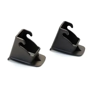 Aiuphing isofix insertion aid 2 pieces universal fastening systems for car seats black (black) - isofix einführhilfe