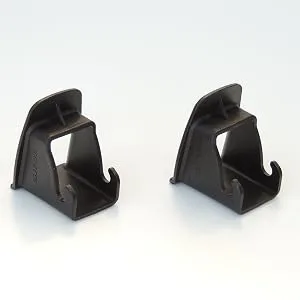 Aiuphing isofix insertion aid 2 pieces universal fastening systems for car seats black (black) - isofix einführhilfe