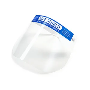 Face shield with anti-fog visor and comfortable padding - face shield face shield visor spit guard... - Front-Shot