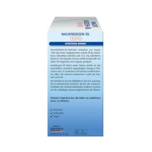 H bner Evening Primrose Oil 1000mg Capsules (90 pieces) - product information 2