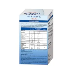 H bner Evening Primrose Oil 1000mg Capsules (90 pieces) - product information 4